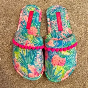 Lilly Pulitzer Slippers Size 5/6